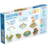 Magnetic Toys Supecolor Tiles 78-Piece Building Set for Kids Ages 5-99 | Swiss-Made STEM & STEAM Authenticated Educational Toy Made from 100% Recycled Plastic | Creative Learning Play